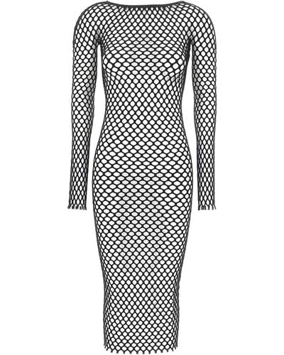 Roberto Cavalli Anatomic Dress - Grey