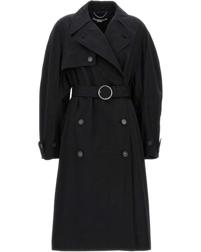 Stella McCartney Iconic Coats, Trench Coats - Black