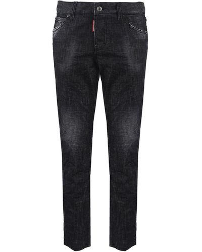 DSquared² Skinny Jeans With Shaded Effect - Black