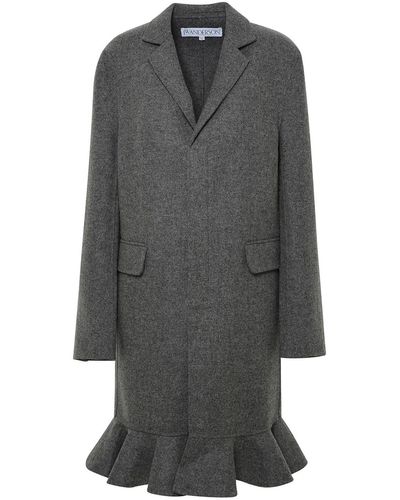 JW Anderson Wool Coat - Grey