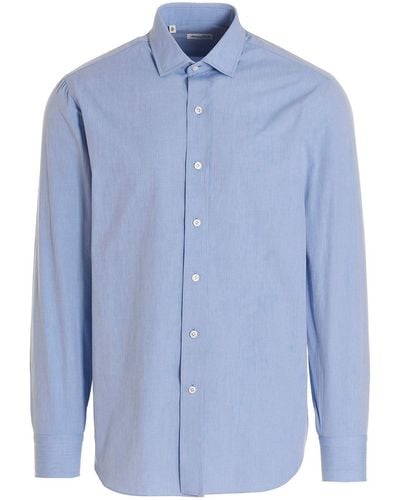 Salvatore Piccolo Classic Collar Shirt - Blue