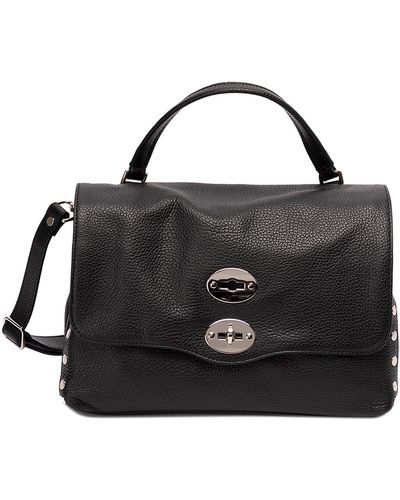 Zanellato Small `postina Daily` Shoulder Bag - Black
