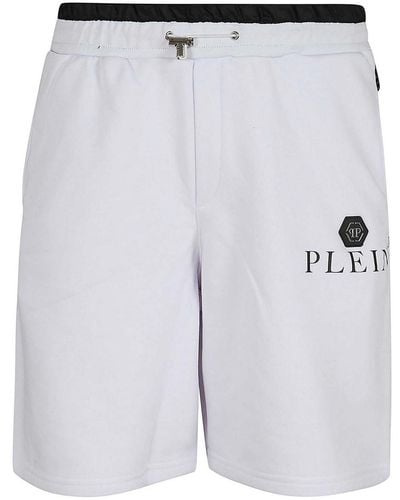 Philipp Plein Hexagon jogging Shorts - Grey