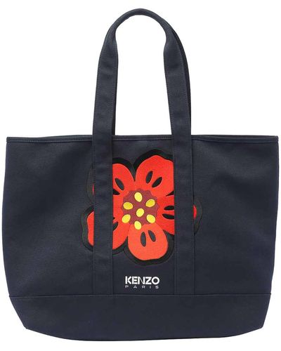 KENZO Large Boke Flower Tote Bag - Black