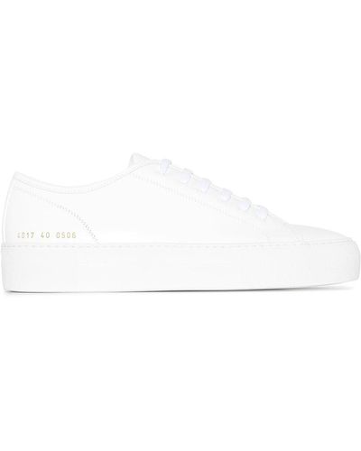Common Projects Tournat Low Trainers - White