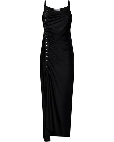Rabanne Long Dress - Black