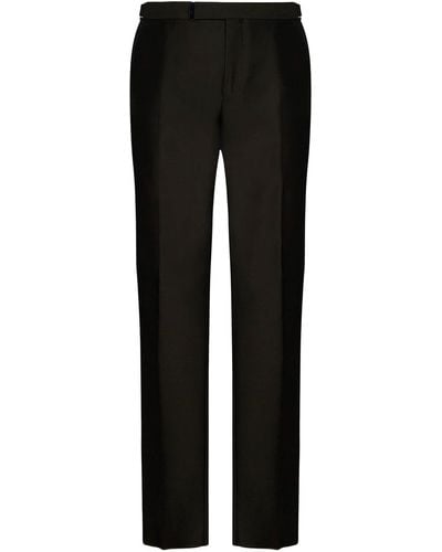 Tom Ford Tailored Trousers - Black