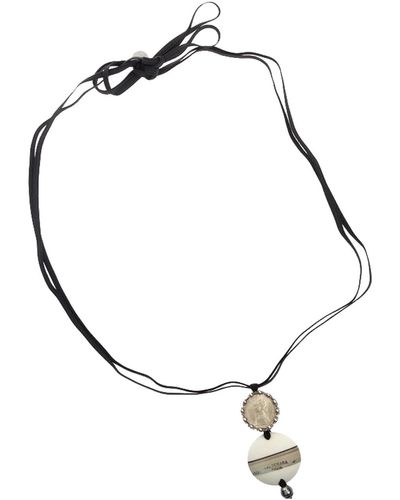 Maria Calderara Handmade Necklace - Metallic