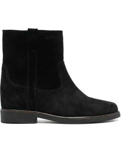 Isabel Marant Susee 30mm Ankle Boots - Black
