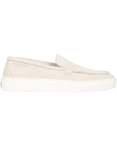 Woolrich Suede Loafers - Natural