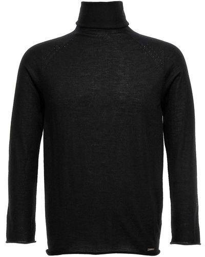 Kiton Turtleneck Sweater - Black