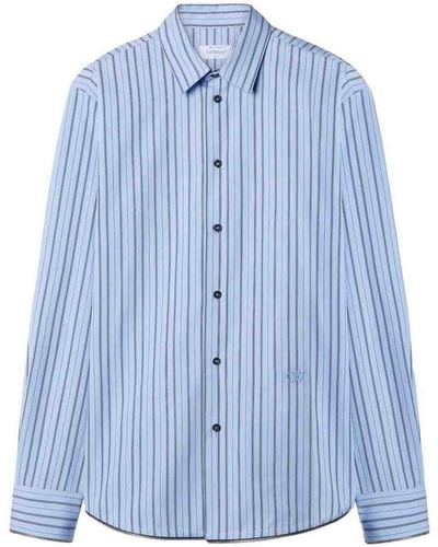 Off-White c/o Virgil Abloh Stripe Shirt - Blue