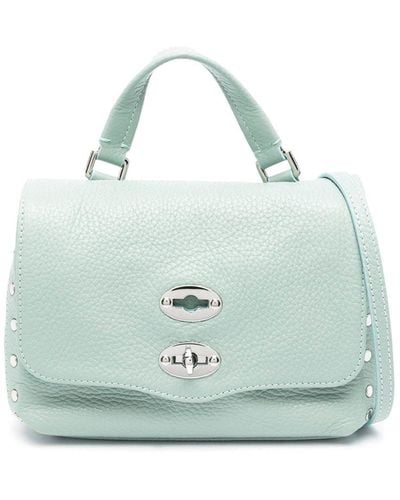 Zanellato Baby Postina Daily Leather Handbag - Blue