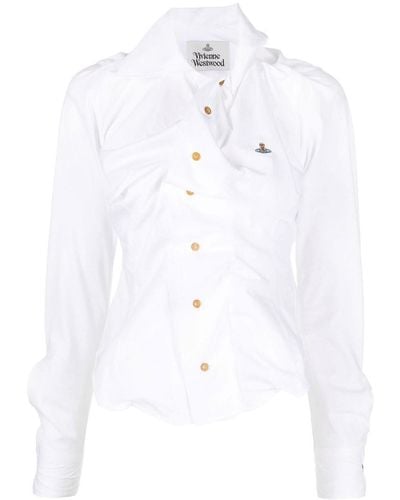 Vivienne Westwood Shirt With Pattern - White