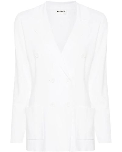 P.A.R.O.S.H. Casual Jacket - White