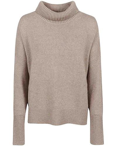 Lisa Yang The Heidi Cashmere Sweater - Gray