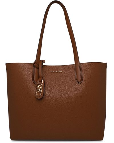 Michael Kors Eliza Bag In Leather - Brown