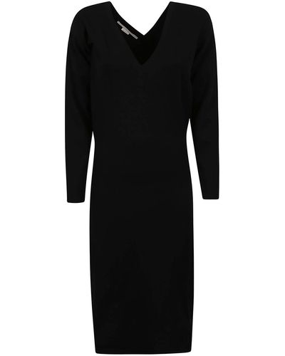 Stella McCartney Compact Knit Dress - Black