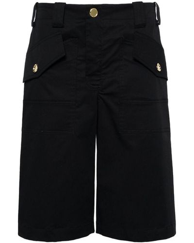 Pinko Shorts With Pockets - Black
