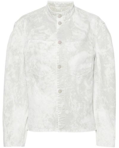 Lemaire Curved Jacket - White