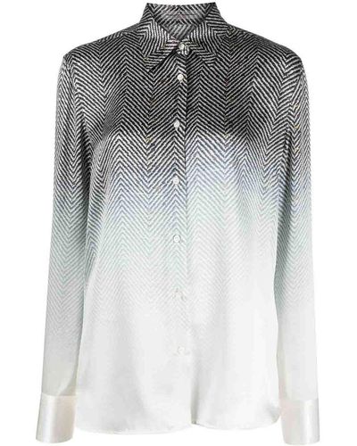 Ermanno Scervino Gradient Shirt - Grey