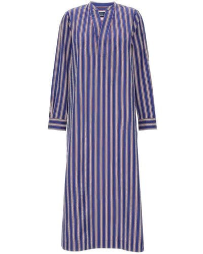 Polo Ralph Lauren Striped Dress - Purple