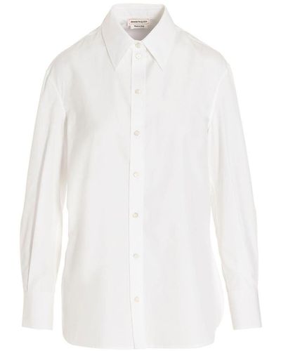 Alexander McQueen Cotton Shirt - White