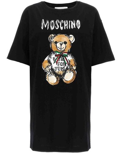 Moschino T-shirt Dress - Black