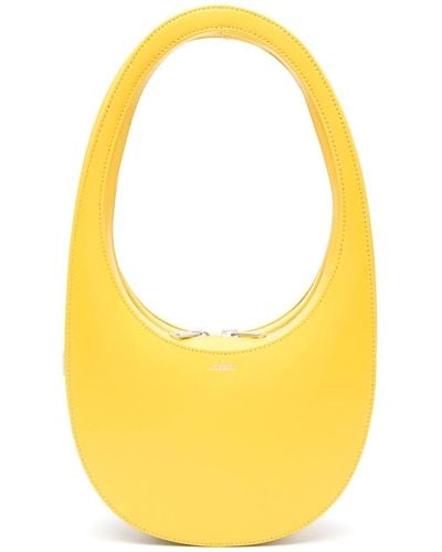 Coperni Swipe Shoulder Bag - Yellow