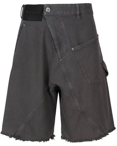 JW Anderson Deconstructed Shorts - Gray