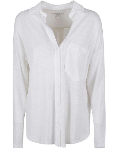 Majestic Filatures Linen Shirt - White