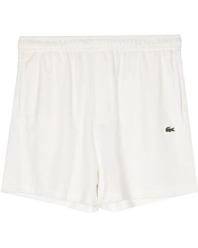Lacoste Terry Knit Shorts - White