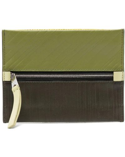 Paul Smith Logo-Embossed Leather Wallet - Green