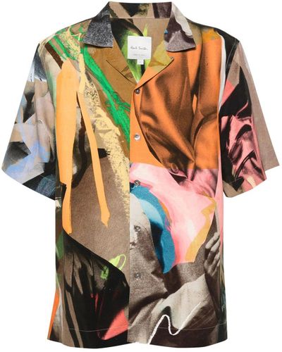 Paul Smith Abstract-Print Shirt - Multicolour