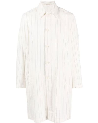 Wales Bonner Long-sleeved Striped Shirt - White