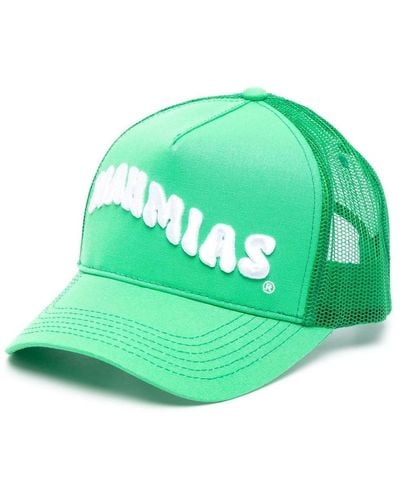 NAHMIAS Bubble Wave Logo Trucker Hat - Green
