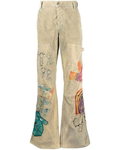 arkitaip - The Wabi Pleated Linen Trousers in off-white | arkitaip