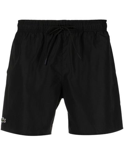 Lacoste Swim Shorts Black/green