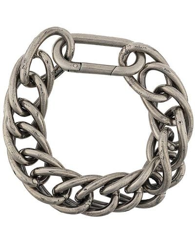 Goti Chain Link Charm Bracelet - Metallic