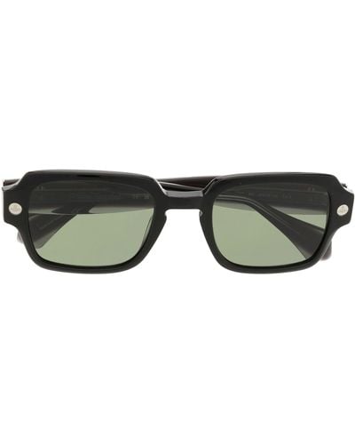 Vivienne Westwood Studded-Logo Square-Frame Sunglasses - Multicolour