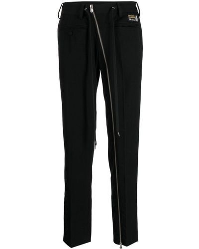 TAKAHIROMIYASHITA TheSoloist. Zip-detail Tailored Trousers - Black