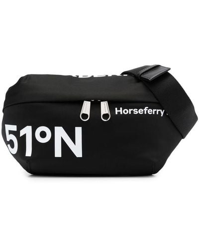 Burberry Logo-print Belt Bag - Black