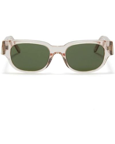 Palm Angels Round-frame Sunglasses - Green
