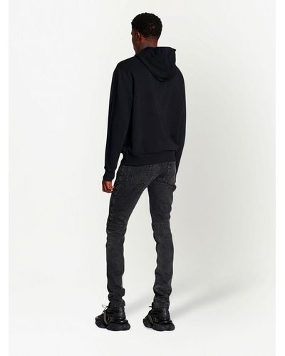 Balmain Sweatshirt With Print - Black