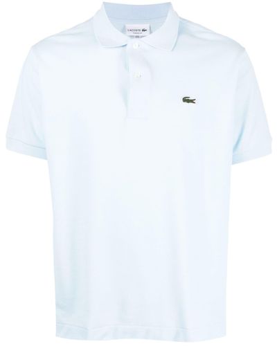 Lacoste Logo-Patch Polo Shirt - White