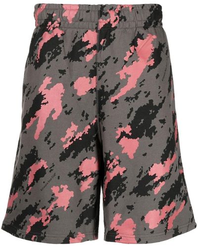 BBCICECREAM Camouflage-print Bermuda Shorts - Multicolor
