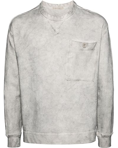 C.P. Company Printed Cotton Sweatshirt - Grey