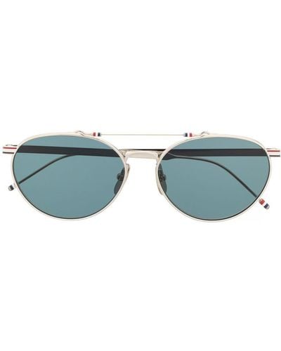 Thom Browne Round-frame Sunglasses - Blue