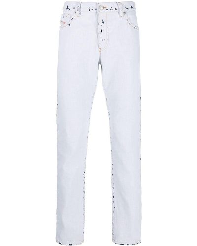 DIESEL Straight-leg Jeans - White