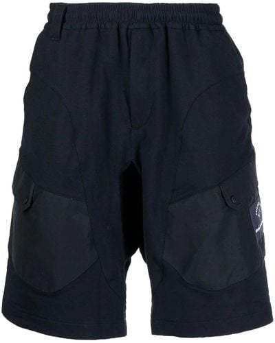 Paul & Shark Logo-print Cargo Shorts - Blue